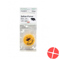 Morga Gewürz Safran Pulver Doesli 0.4g