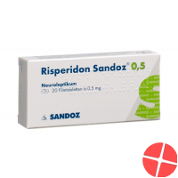 Risperidon Sandoz 0.5 mg 20 tablets