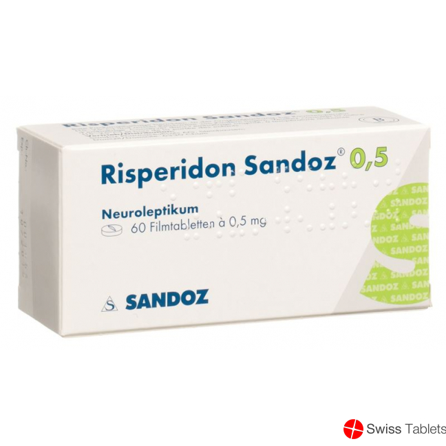 Risperidon Sandoz Filmtabletten 0.5mg 60 Stück buy online