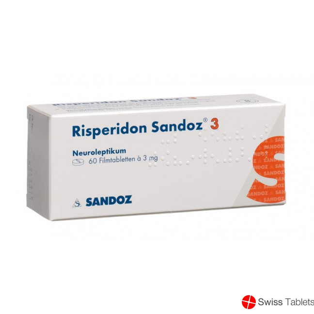 Risperidon Sandoz Filmtabletten 3mg 60 Stück buy online