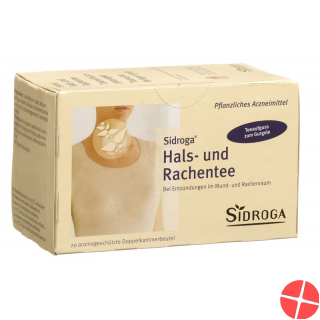 Sidroga Hals- und Rachentee 20 Beutel