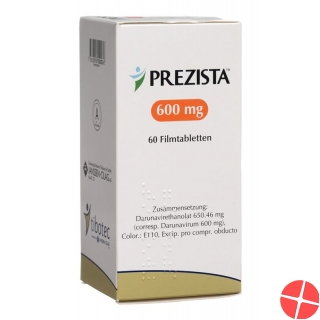 Prezista Filmtabletten 600mg 60 Stück