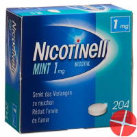 Nicotinell Lutschtabletten 1mg Mint 204 Stück