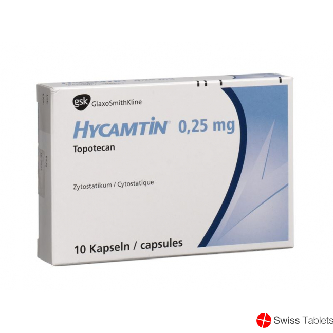 Hycamtin Kapseln 0.25mg 10 Stück buy online
