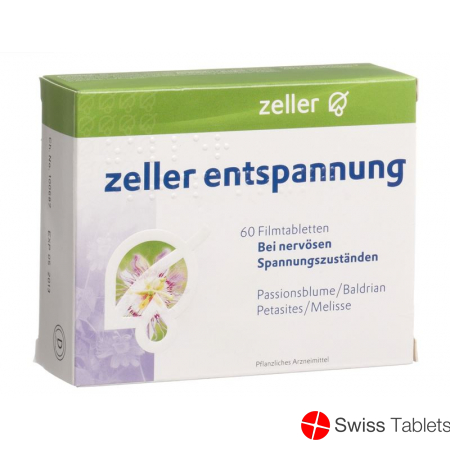 Zeller Entspannung 60 Filmtabletten buy online
