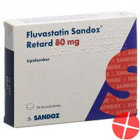 Fluvastatin Sandoz Retard Filmtabletten 80mg 28 Stück