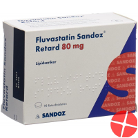 Fluvastatin Sandoz Retard Filmtabletten 80mg 98 Stück