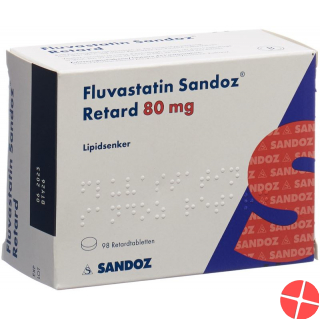 Fluvastatin Sandoz Retard Filmtabletten 80mg 98 Stück