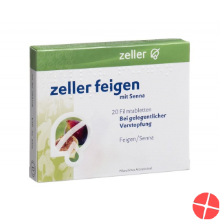 Zeller Feigen mit Senna 20 Filmtabletten
