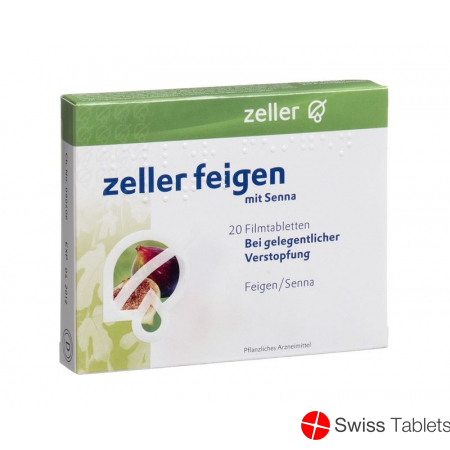 Zeller Feigen mit Senna 20 Filmtabletten buy online