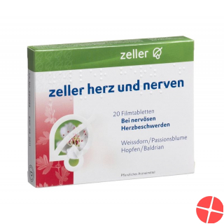 Zeller Herz & Nerven 20 Filmtabletten