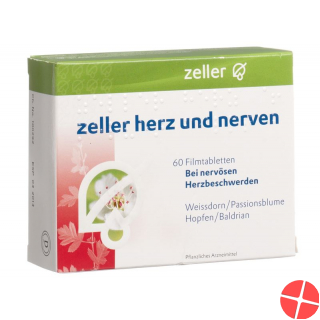 Zeller Herz & Nerven 60 Filmtabletten