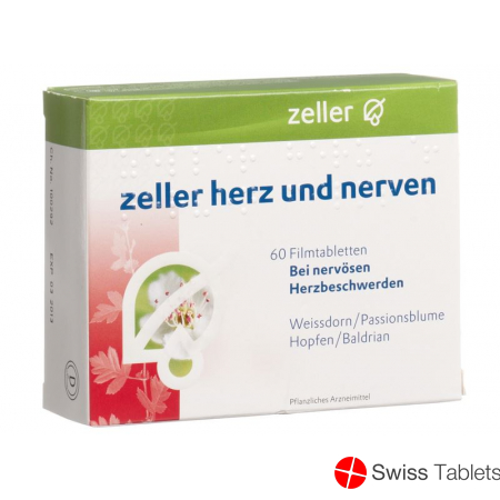 Zeller Herz & Nerven 60 Filmtabletten buy online