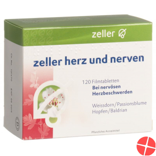 Zeller Herz und Nerven Filmtabletten 120 Stück