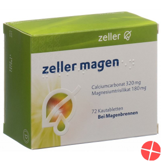 Zeller Magen 72 Kautabletten