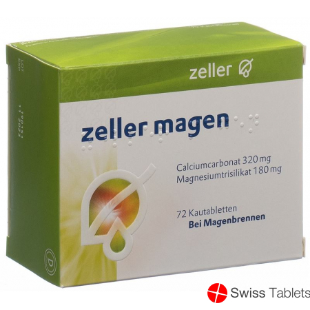Zeller Magen 72 Kautabletten buy online