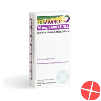 Fosavance Wochentabletten 70/5600 4 Stück