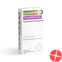 Fosavance Wochentabletten 70/5600 12 Stück
