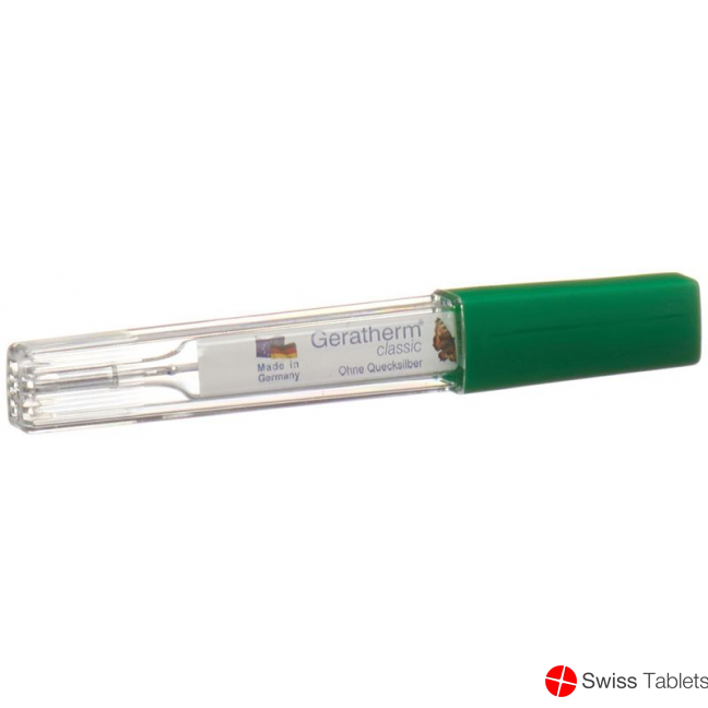 Geratherm Classic clinical thermometer with transparent cover buy online