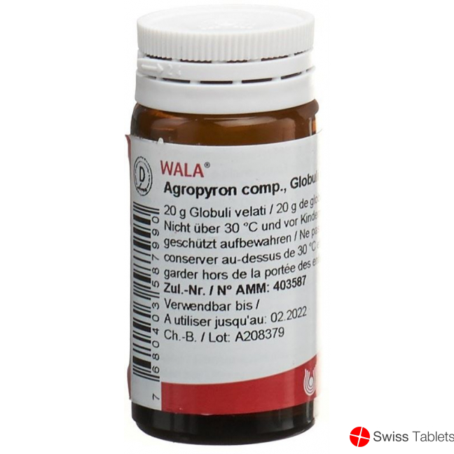 Wala Agropyron Comp Globuli Flasche 20g buy online