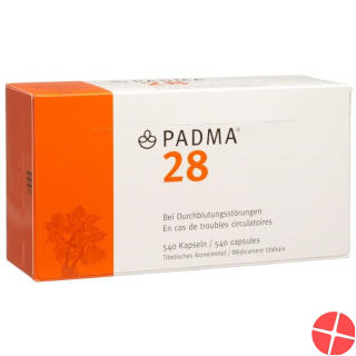 Padma 28 N Kapseln 540 Stück