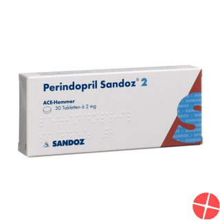 Perindopril Sandoz Tabletten 2mg 30 Stück