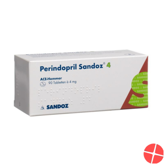 Perindopril Sandoz Tabletten 4mg 90 Stück