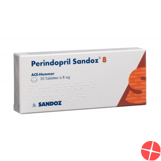 Perindopril Sandoz Tabletten 8mg 30 Stück