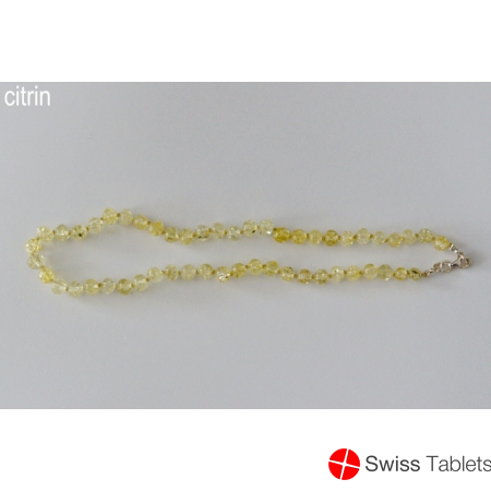 Amberstyle Bernstein 32cm Citrin Karabinerver buy online