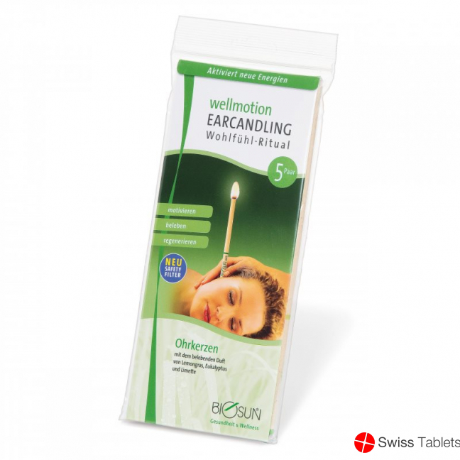 Biosun Wellmotion ear candles 5 pairs buy online
