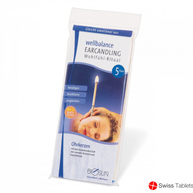 Biosun Wellbalance ear candles 5 pairs buy online
