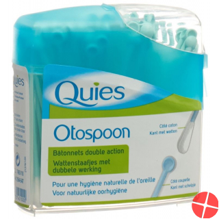 Quies Otospoon Wattestäbchen 100 Stück