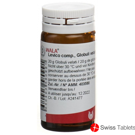 Wala Levico Comp Globuli Flasche 20g buy online