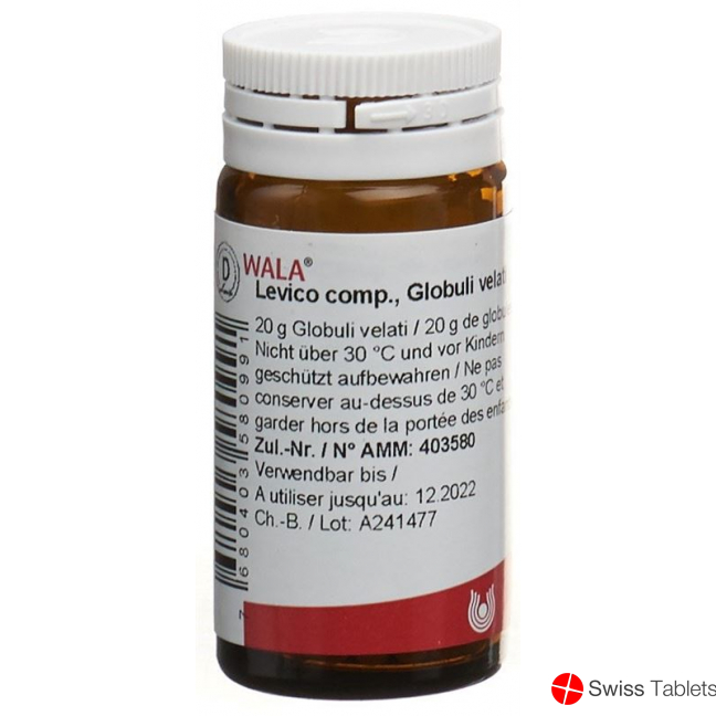 Wala Levico Comp Globuli Flasche 20g buy online