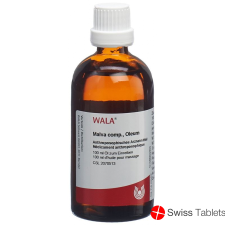 Wala Malva Comp Öl Flasche 100ml buy online