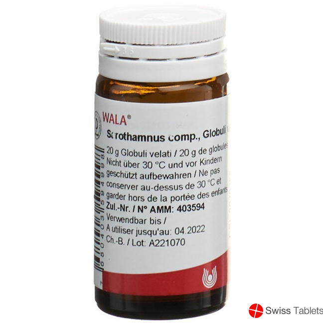 Wala Sarothamnus Comp Globuli Flasche 20g buy online Wala Sarothamnus Comp Globuli Flasche 20g buy online