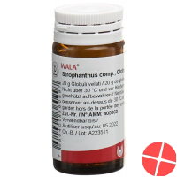 Wala Strophanthus Comp 20 g globules bottle