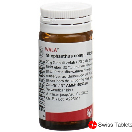 Wala Strophanthus Comp Globuli Flasche 20g buy online