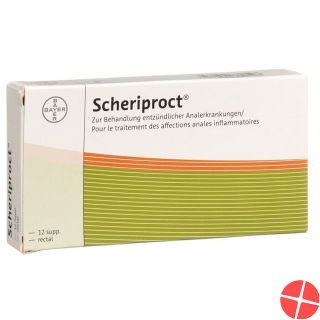 Scheriproct Zäpfchen 12 Stück