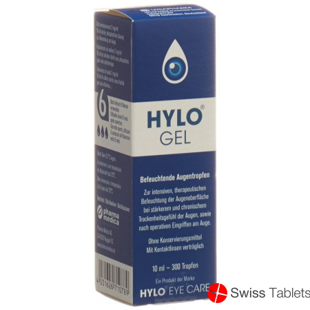 Hylo Gel Eye Drops Bottle 10ml buy online