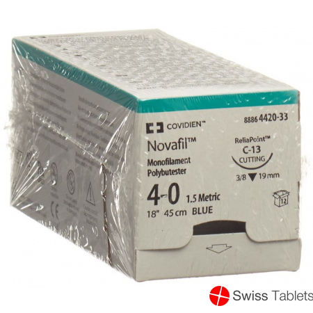 Novafil 45cm Blau 4-0 C-13 12 Stück buy online