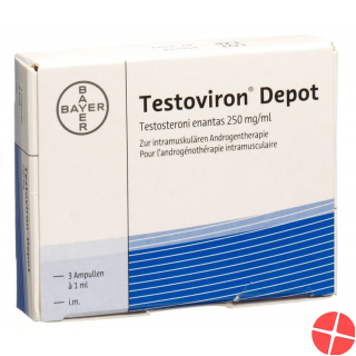 Testoviron Depot Injektionslösung 250mg i.m. Ampullen 3 Stück