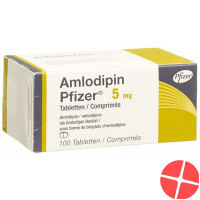 Amlodipin Pfizer Tabletten 5mg 100 Stück