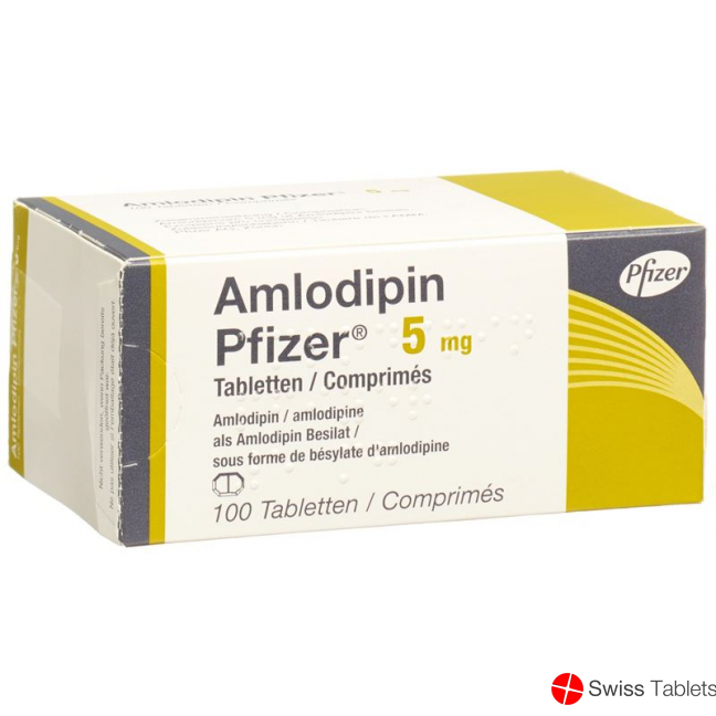 Amlodipin Pfizer Tabletten 5mg 100 Stück buy online