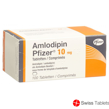 Amlodipin Pfizer Tabletten 10mg 100 Stück buy online