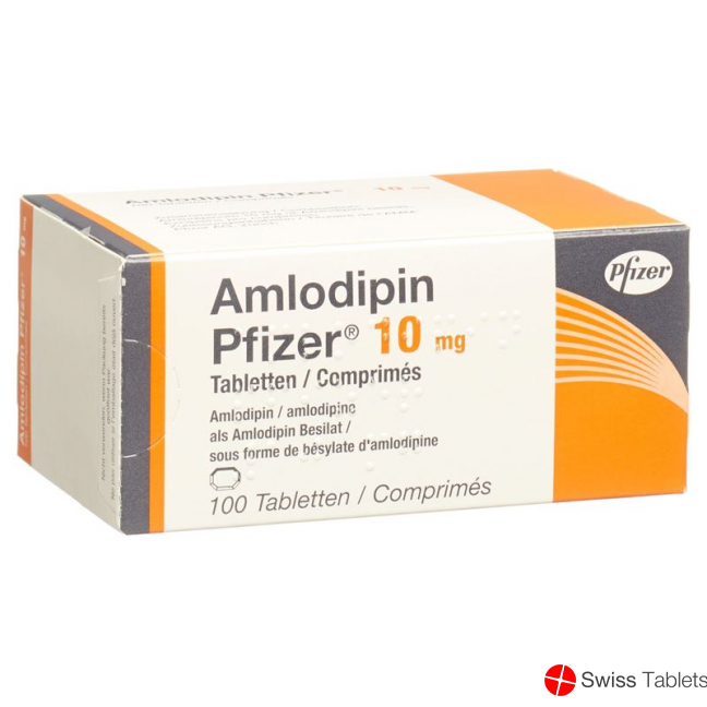 Amlodipin Pfizer Tabletten 10mg 100 Stück buy online