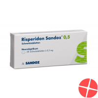 Risperidon Sandoz 0.5 mg 28 tablets
