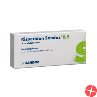Risperidon Sandoz Schmelztabletten 0.5mg 28 Stück