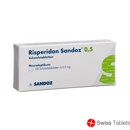 Risperidon Sandoz Schmelztabletten 0.5mg 28 Stück buy online