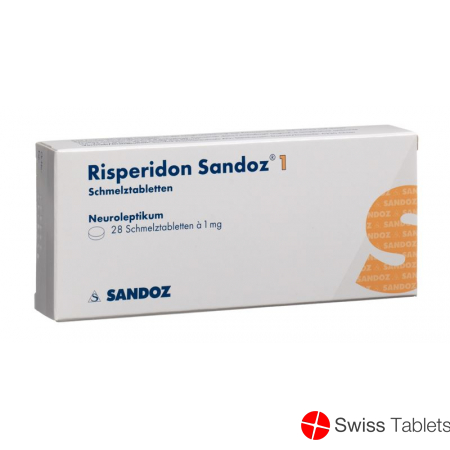 Risperidon Sandoz Schmelztabletten 1mg 28 Stück buy online